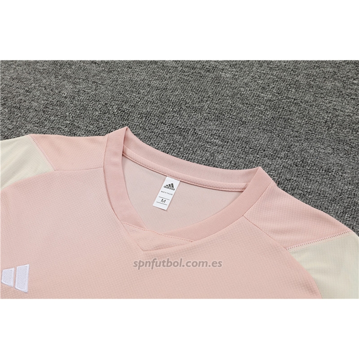 Chandal del Lyon Manga Corta 2023-2024 Rosa - Pantalon Corto